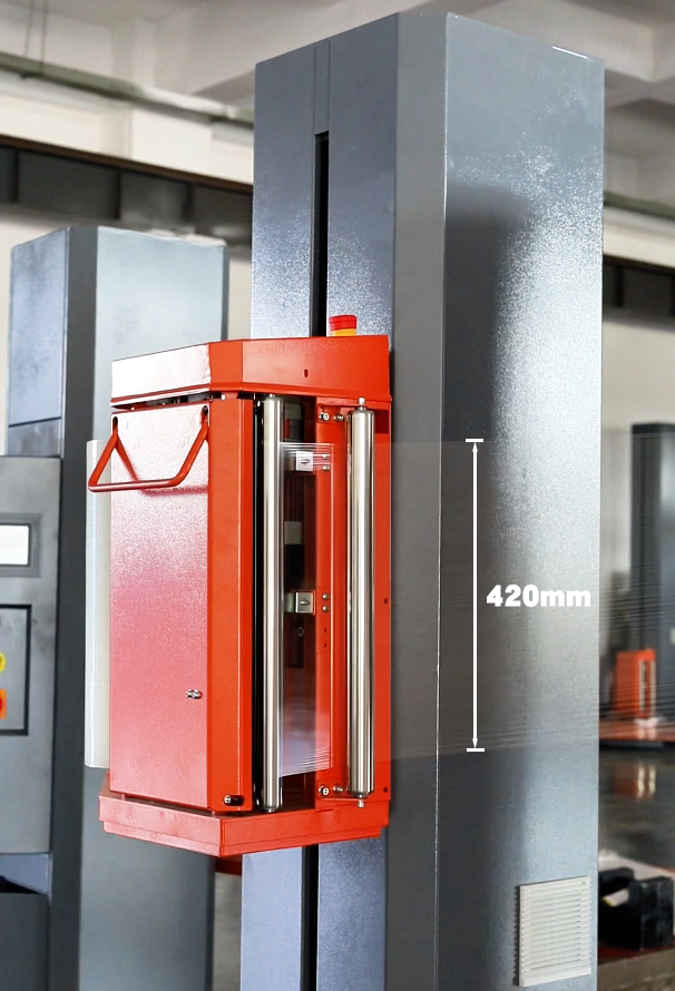 美奇斯托盤纏繞機，省膜！省人?。∈⌒模。?！(圖1)