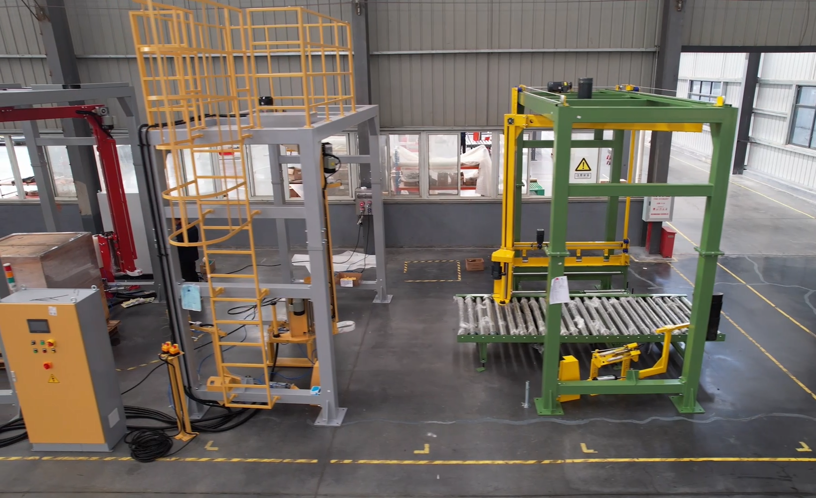 美奇斯13臺龍門式纏繞機(jī)揚(yáng)帆出海(圖8)